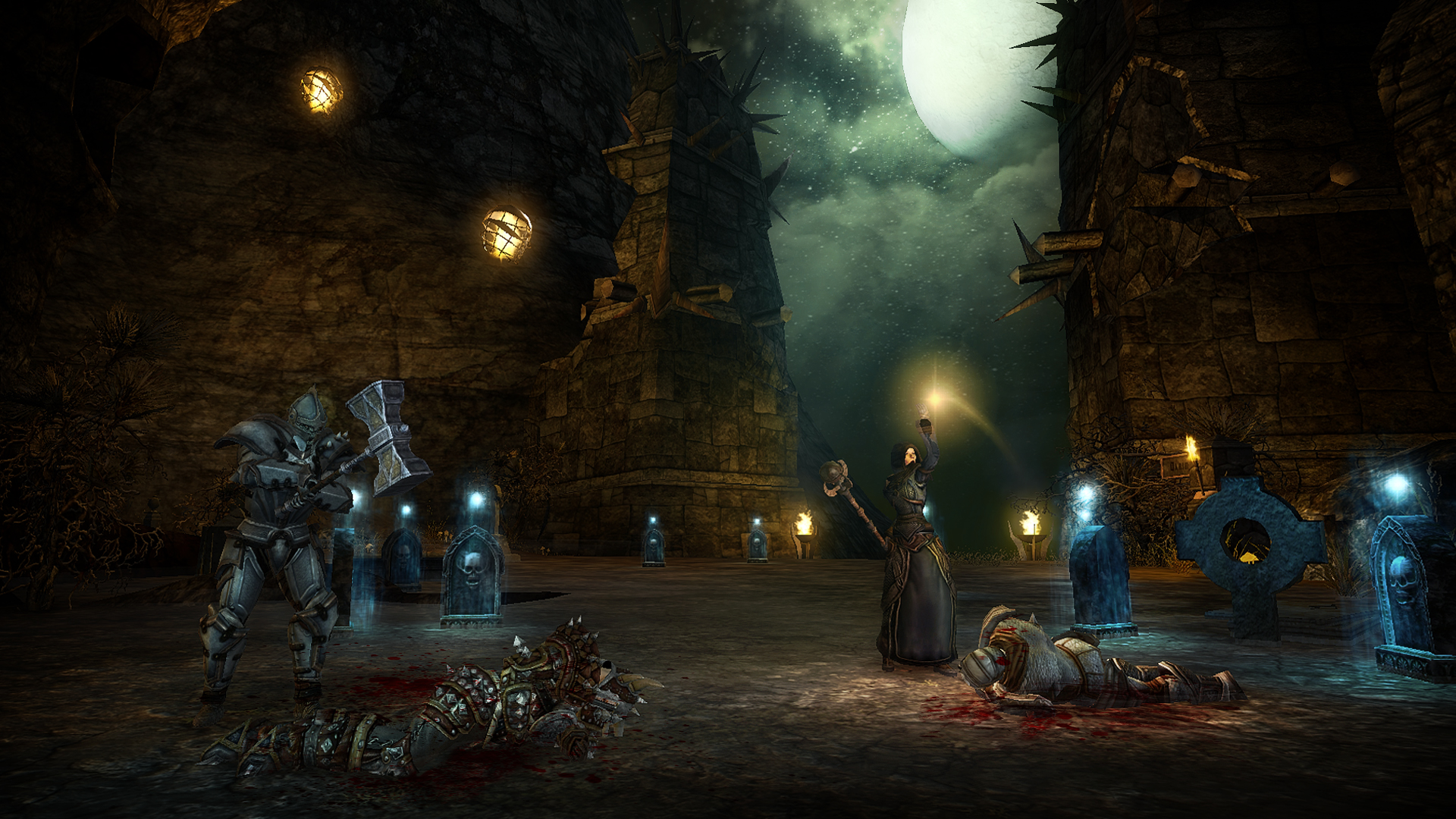 Unholy Wars graveyard screenshot