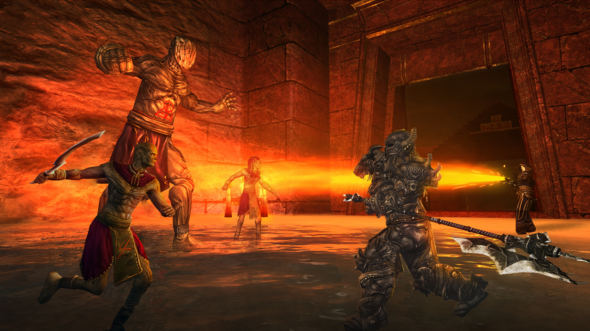 Unholy Wars Khamset battle screenshot